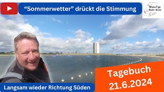 Tagebuch Büsum  Der Sommerregen und Einsamkeit drückt die Stimmung [upl. by Singhal942]