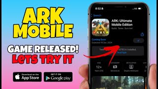 ARK MOBILE OFFICIAL LAUNCH STREAM Lets try it  Game is here Boys [upl. by Helms]