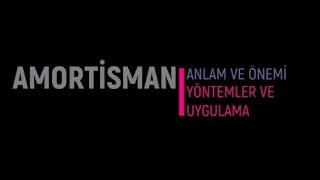 Amortisman Kayıtları Dönemsel 3 aylık [upl. by Eusoj]