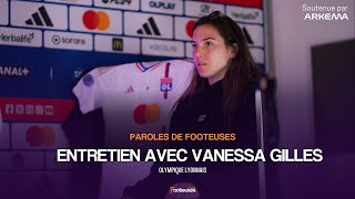 Vanessa Gilles  OL féminin Paroles de Footeuses x ARKEMA [upl. by Eocsor203]