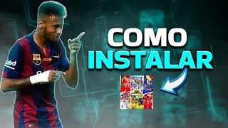 Como Instalar o patch no eFOOTBALL MOBILE [upl. by Luas810]