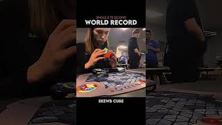 Official skewb single 075 second world record [upl. by Hausner]