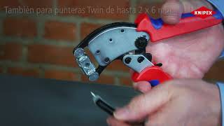 97 53 18 Crimpadora automática de acceso frontal y lateral Twistor16 KNIPEX [upl. by Htes]