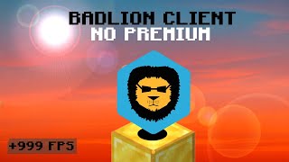 BadlionClient Para MINECRAFT No Premium  ACTUALIZADO 2024 [upl. by Naujek39]