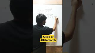 Allele or Allelomorph [upl. by Elburr]