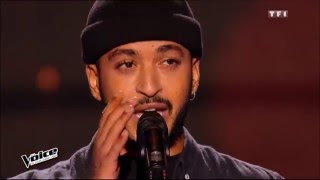 Slimane The Voice 2016  A fleur de toi Vitaa [upl. by Daugherty718]