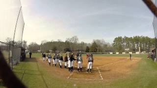 Pfeiffer University Softball GoPro Highlights [upl. by Rifkin621]