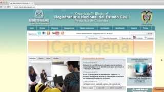 Descarga el certificado de vigencia de tu cédula en internet [upl. by Ahsha6]