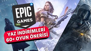 Epic Games Yaz İndirimlerinde 60 Ucuz Oyun Önerisi  2024 Oyun İndirimleri [upl. by Rosinski]