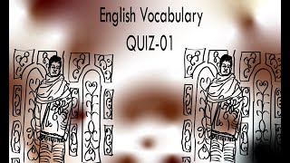 English Vocabulary QUIZ01  For JU and BUP admission test [upl. by Ahsikin]