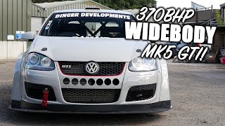 This 370BHP WIDEBODY MK5 Golf GTI is a Track MONSTER [upl. by Sheela]