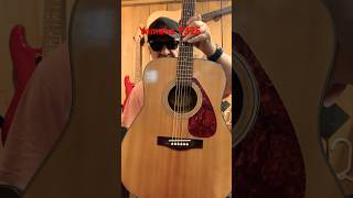 Yamaha F325 acoustic guitar thriftstorefinds texas hillcountry blues livemusic [upl. by Shayna]