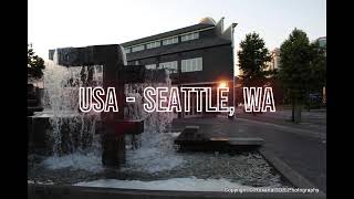 USA Seattle WA at night [upl. by Holzman630]