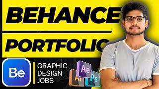 Portfolio on Behance  How to make Graphic Design Portfolio  How to use Beahnce behanceportfolio [upl. by Guenzi]