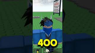 1 Robux vs 1000000 Robux [upl. by Ayekal80]