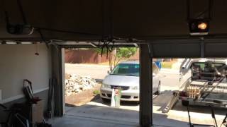 Linear LDCO 800 vs Marantec 4500 Garage Door Opener Speed [upl. by Pierro352]