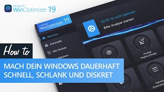 Ashampoo WinOptimizer 19  So machst du dein Windows schnell schlank und diskret [upl. by Reiss947]