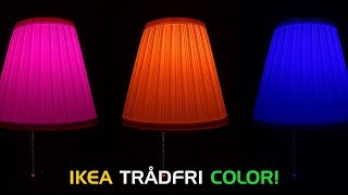 Its Here IKEA Tradfri Color Changing Smart Bulb Review [upl. by Yedorb481]