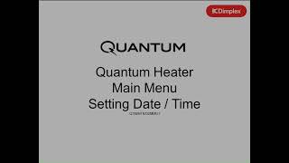 How to programme the Quantum Storage Heater [upl. by Llehcim436]