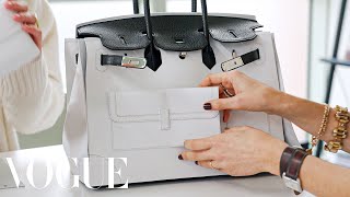 How Hermès Bags Are Made  Vogue [upl. by Adnical]