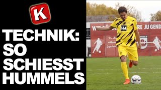 Tutorial Hummels besondere Schusstechnik [upl. by Eilak]