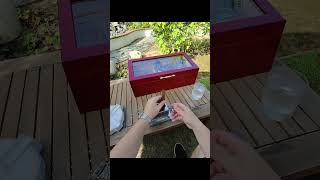 asmr Cigar Smoking amp Relaxation by the Waterfall notalking pov cigarsmoker cigarshow cigar [upl. by Aynav]