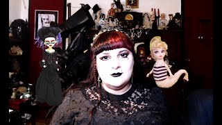 Double doll unboxing BeGoths Raven  Larvie the Fashion Maggot [upl. by Ahras]