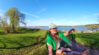 360° Lappeenranta City Summer Tour in Saimaa Finland [upl. by Anyotal744]