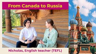 Nicholas English teacher in Moscow  TEFL certification [upl. by Boland]