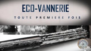 Tuto EcoVannerie  Confection des Rouleaux  Toute 1ère vidéo ecovannerie vanneriepapier tuto [upl. by Yarezed874]