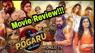 Pogaru Movie Review [upl. by Rapsag]