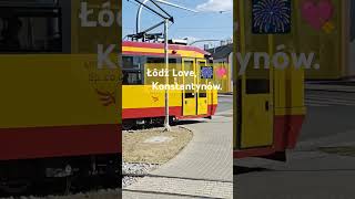 Łódź 2024 Konstantynów Łódzki Brus tram train automobile łódź transportpubliczny travel [upl. by Tabbie994]