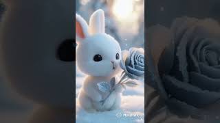 Adorable Baby bunny Adventures A Day in the Wildshorts trending viralvideo srk [upl. by Meares]