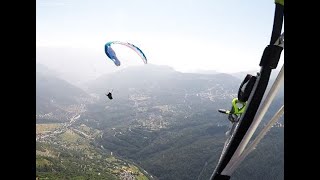 fermeture parapente demi aile [upl. by Tadeas]