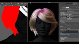 Painting Ornatrix hair with Redshift for Maya [upl. by O'Shee]