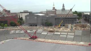 Nippert Stadium Construction Time Lapse  91614 [upl. by Oigroig]