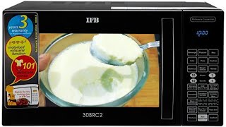 curd in ifb microwave।how to make dahi in microwave oven। microwave mein dahi kaise jamaye।curd। [upl. by Primo]