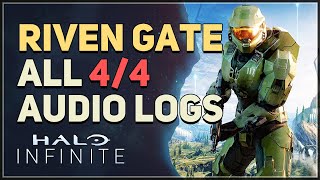 Riven Gate All Audio Logs Halo Infinite [upl. by Drexler]