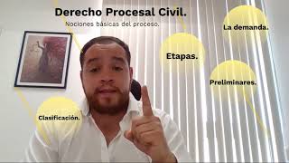 Nociones básicas de Derecho Procesal Civil [upl. by Clio758]