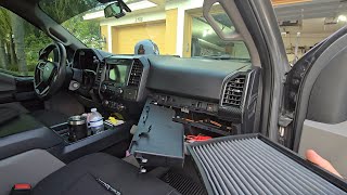 How to install a cabin air filter on a 2020 F150 [upl. by Yllut]