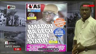 Yenekay yi ak Cheikh DIOP  Infos matin du 20 novembre 2024 [upl. by Munson239]