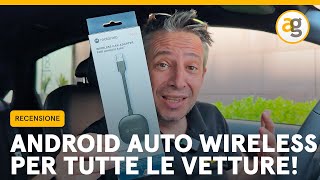 Android AUTO WIRELESS per TUTTI TEST ADATTATORE MOTOROLA [upl. by Andrei]