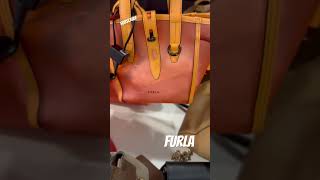 FURLA METROPOLIS CARAMELLO amp NET TOTE BUCKET BAG amp CROSSBODY BAG furla totebag crossbodybag [upl. by Elad]