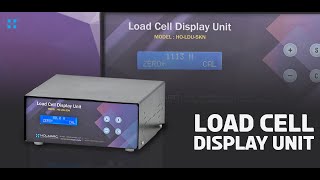 LOAD CELL DISPLAY UNIT [upl. by Anilef]