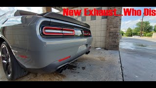 New Exhaust for my Challenger SXT  Quad Tips [upl. by Lorene]