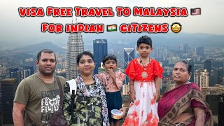 Shocking Malaysias VisaFree Rules for Indian Travelers until 31Dec2024  30 Days Free Visa [upl. by Enelym218]