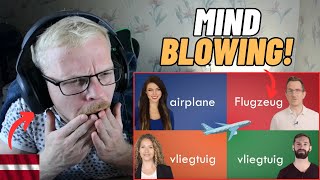 quotLatvian Reacts to English vs German vs Dutch vs Afrikaans – Language Showdownquot [upl. by Olram]