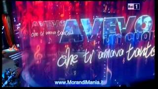 GIANNI MORANDI  quotAVEVO UN CUOREquot RICORDANDO MINO REITANO [upl. by Whall]