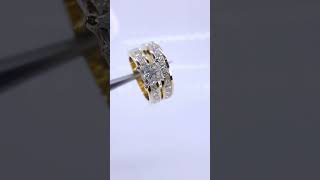 1 carat princesscut diamond ring with matching band [upl. by Alduino]