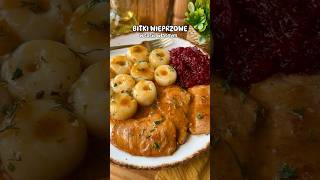 Bitki wieprzowe w sosie własnym 😋 obiad dinner meat [upl. by Bondy292]